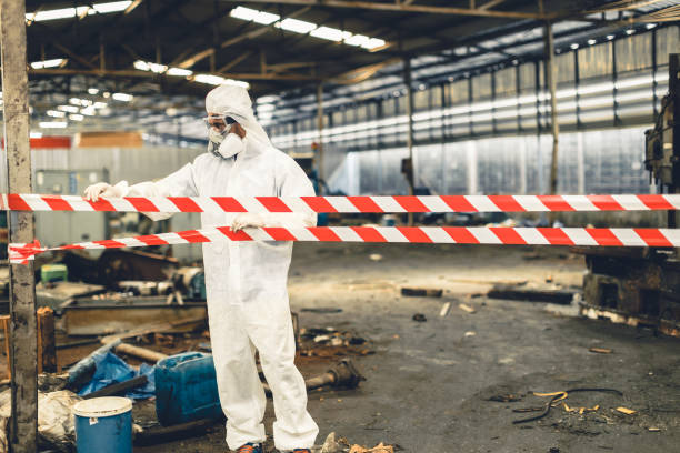 Professional Trauma Scene Cleanup technician working in Union, KY